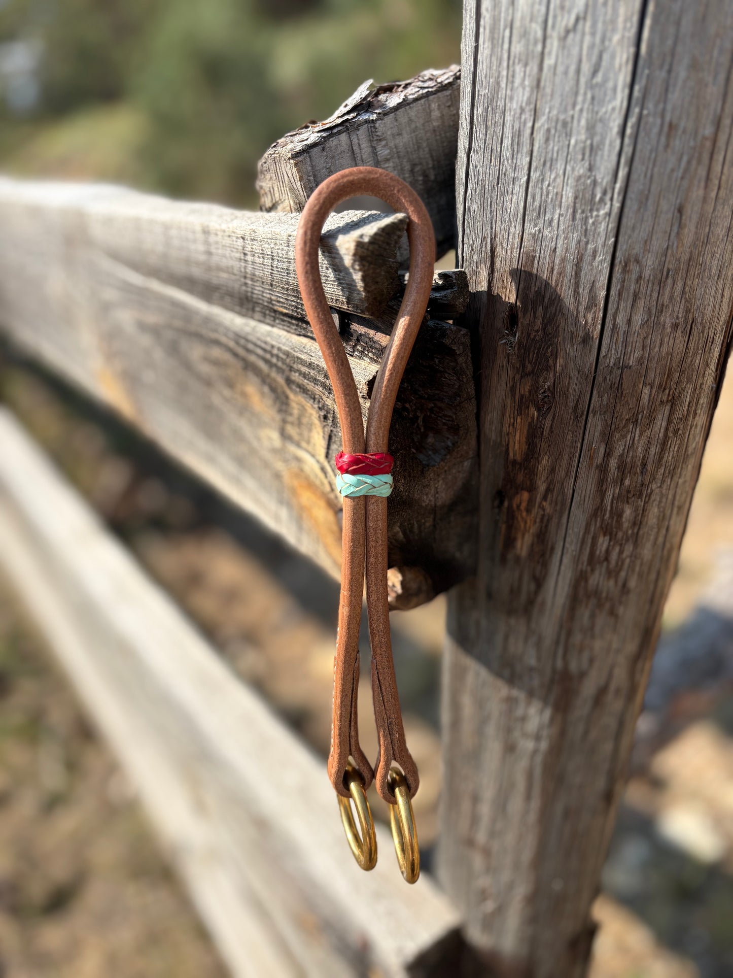 War Bridle with Spanish Ring Knots
